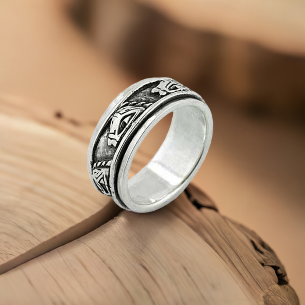 Plain 925 Silver Rings Jewelry 925SR2659