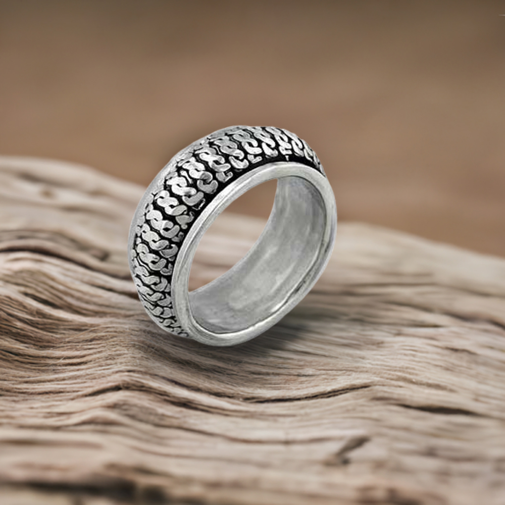 Plain Solid Sterling Silver Rings Jewelry 925SR2660