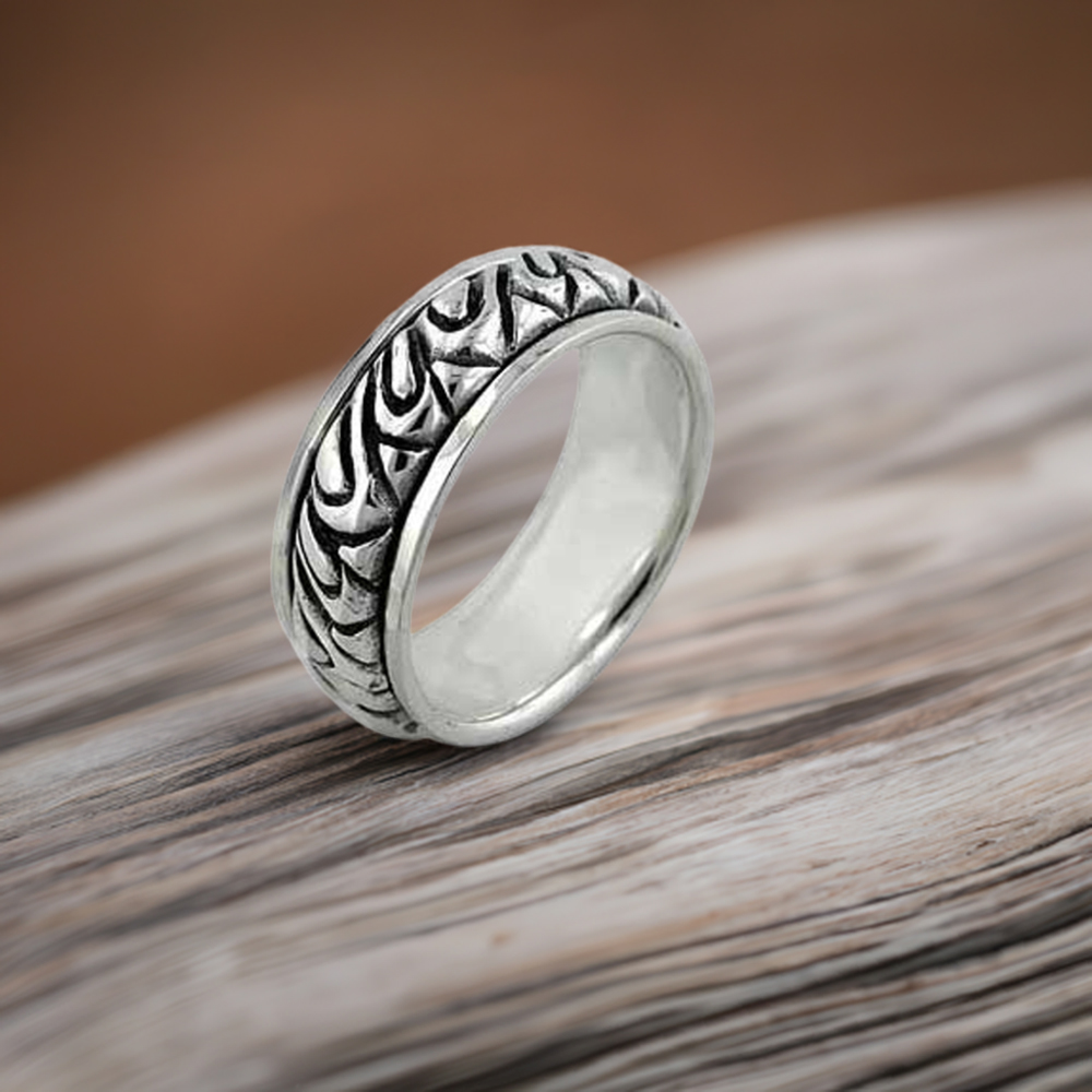 Plain 925 Sterling Silver Rings Jewelry 925SR2663