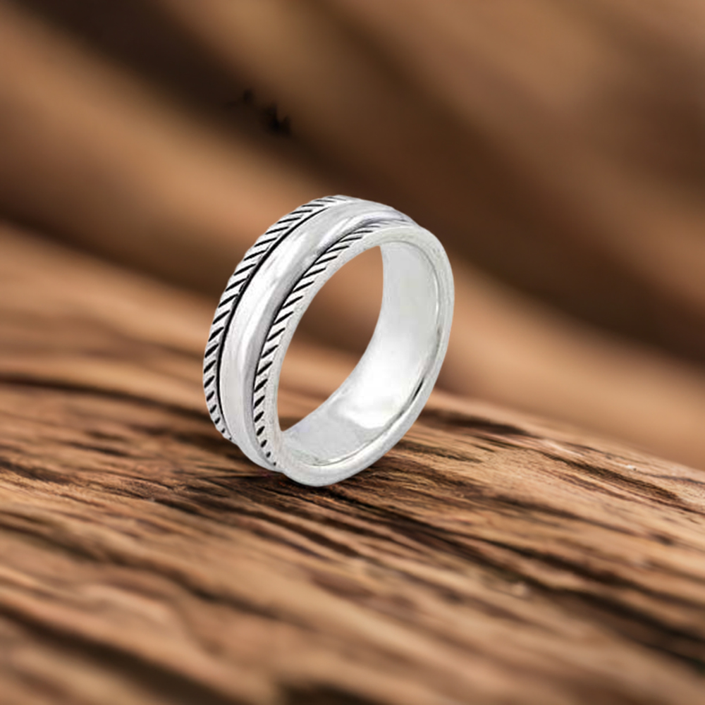 Find here Plain Solid Sterling Silver Rings Jewelry 925SR2667