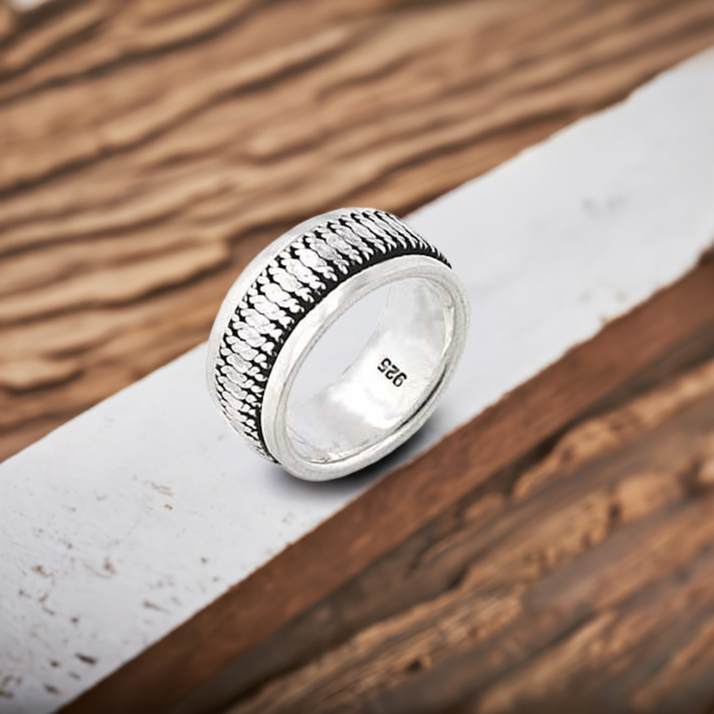 Plain 925 Silver Rings Jewelry 925SR2670