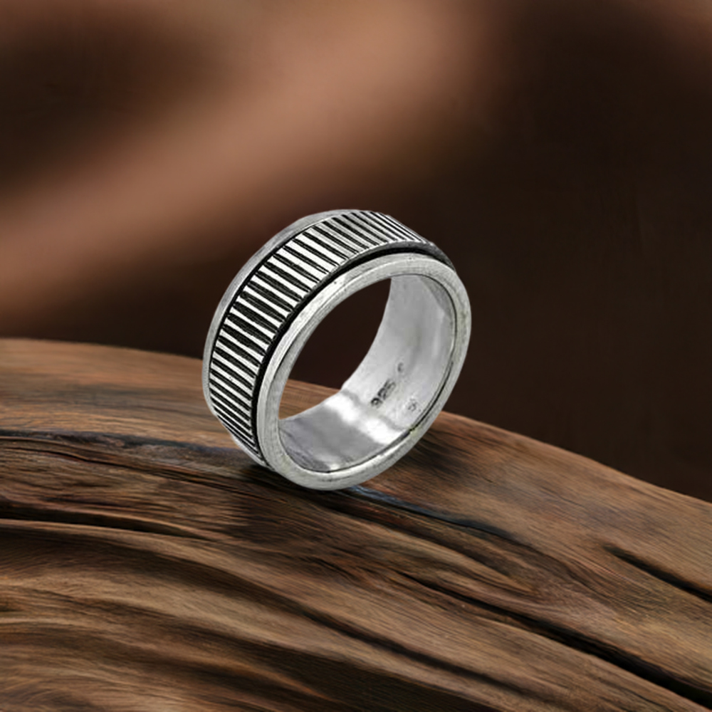 Plain 925 Solid Silver Rings Jewelry 925SR2673