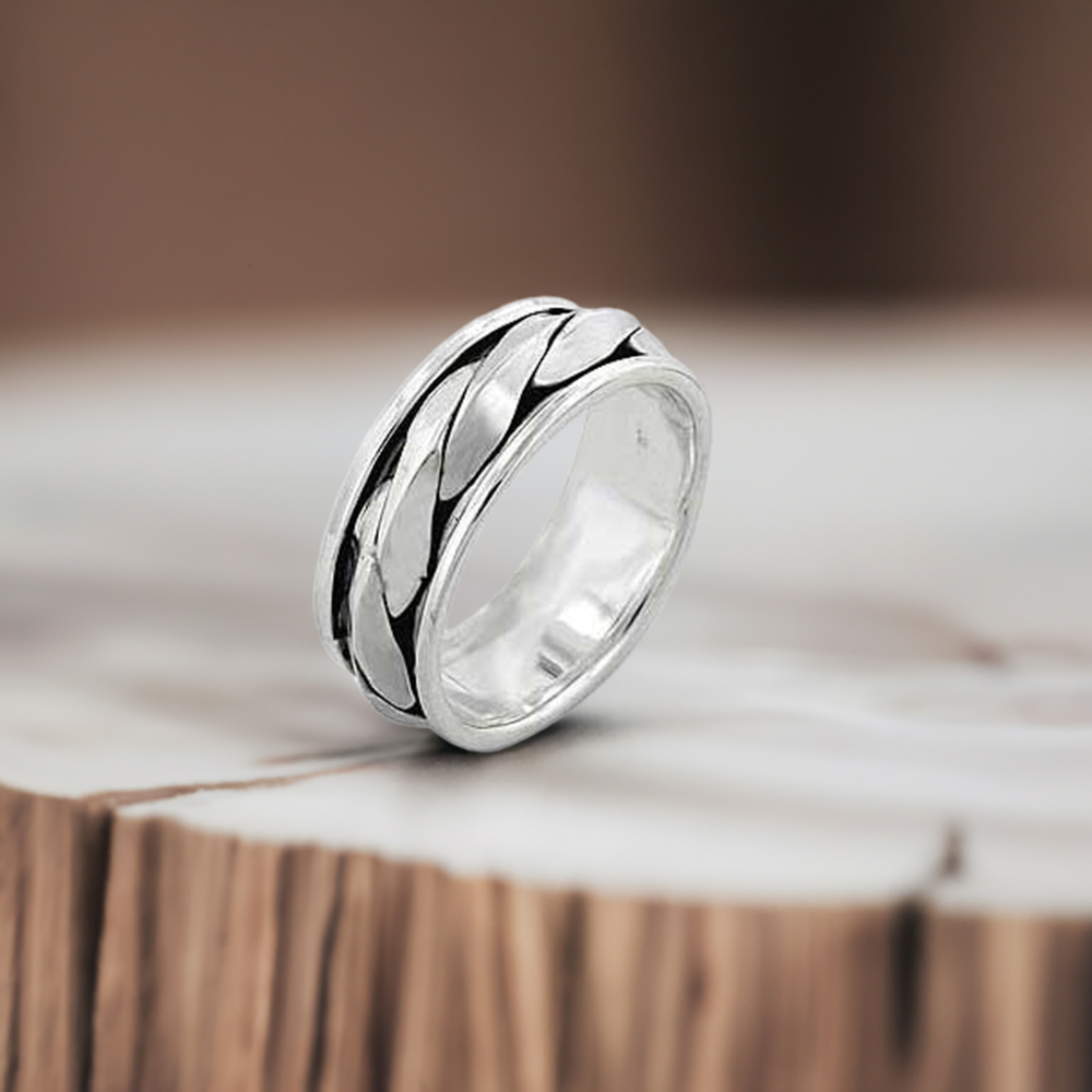 Plain Silver Rings Jewelry 925SR2675