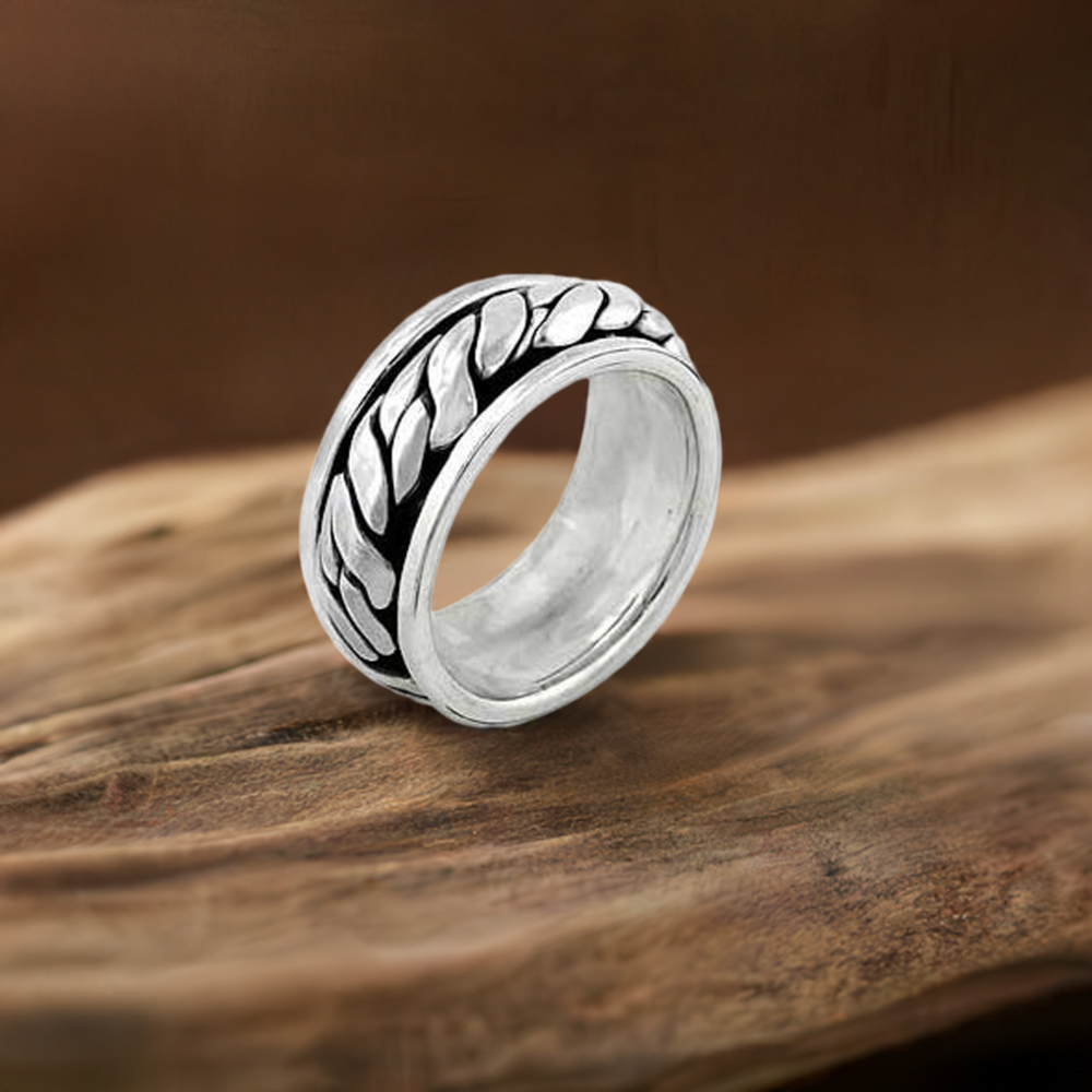 Plain 925 Sterling Silver Rings Jewelry 925SR2681