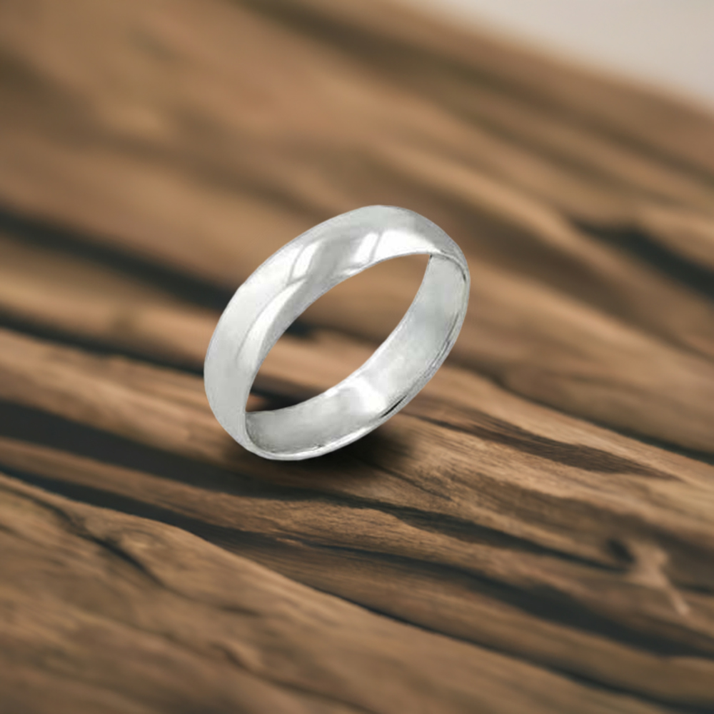 Custom Plain 925 Sterling Silver Rings Jewelry 925SR2688