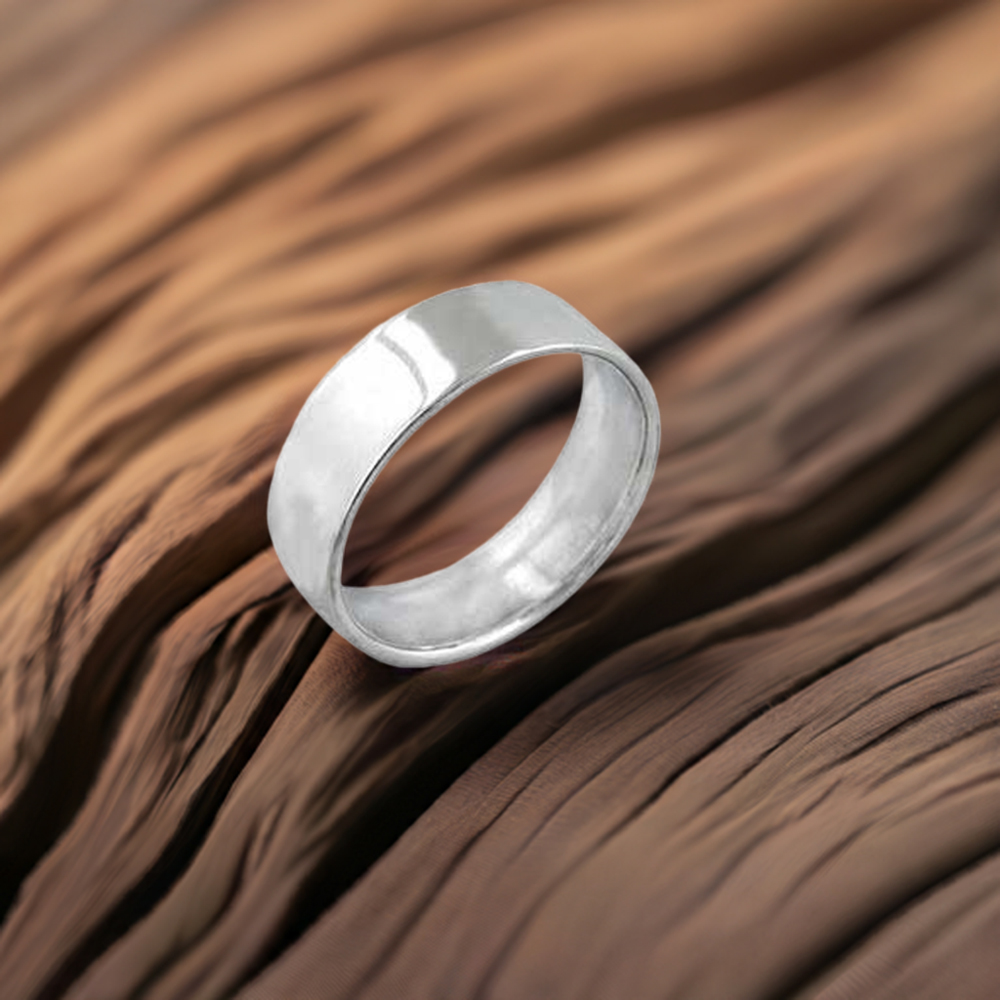 Plain Sterling Silver Rings Jewelry 925SR2690