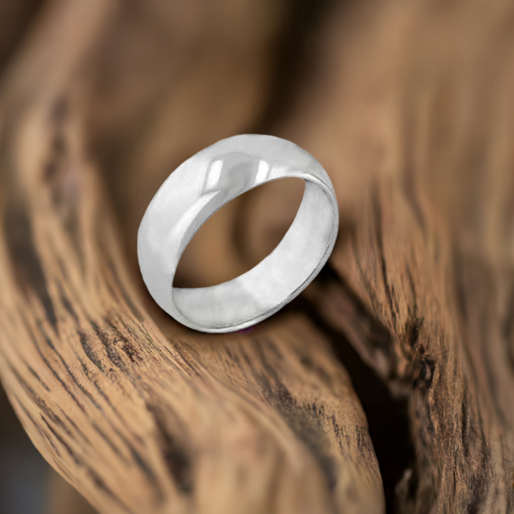 Plain 925 Silver Rings Jewelry 925SR2691