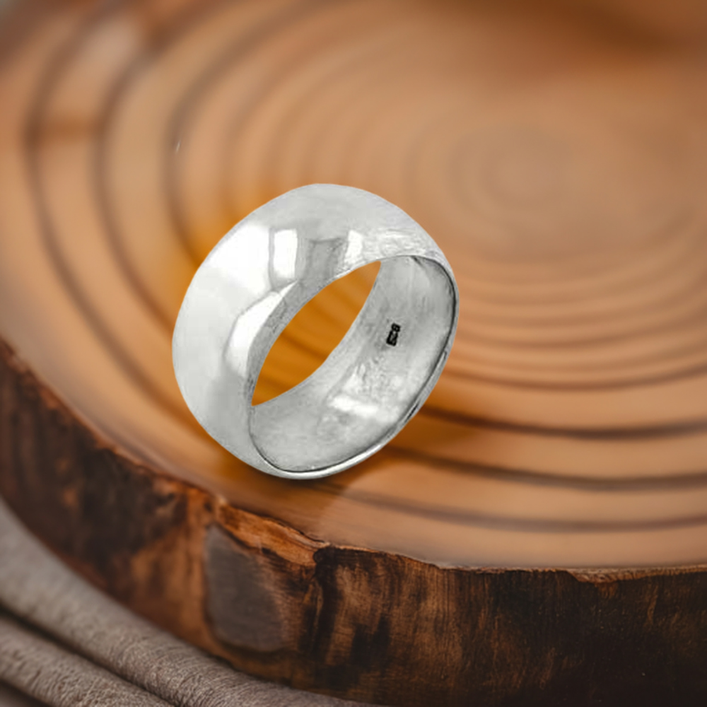 Plain 925 Sterling Silver Rings Jewelry 925SR2695