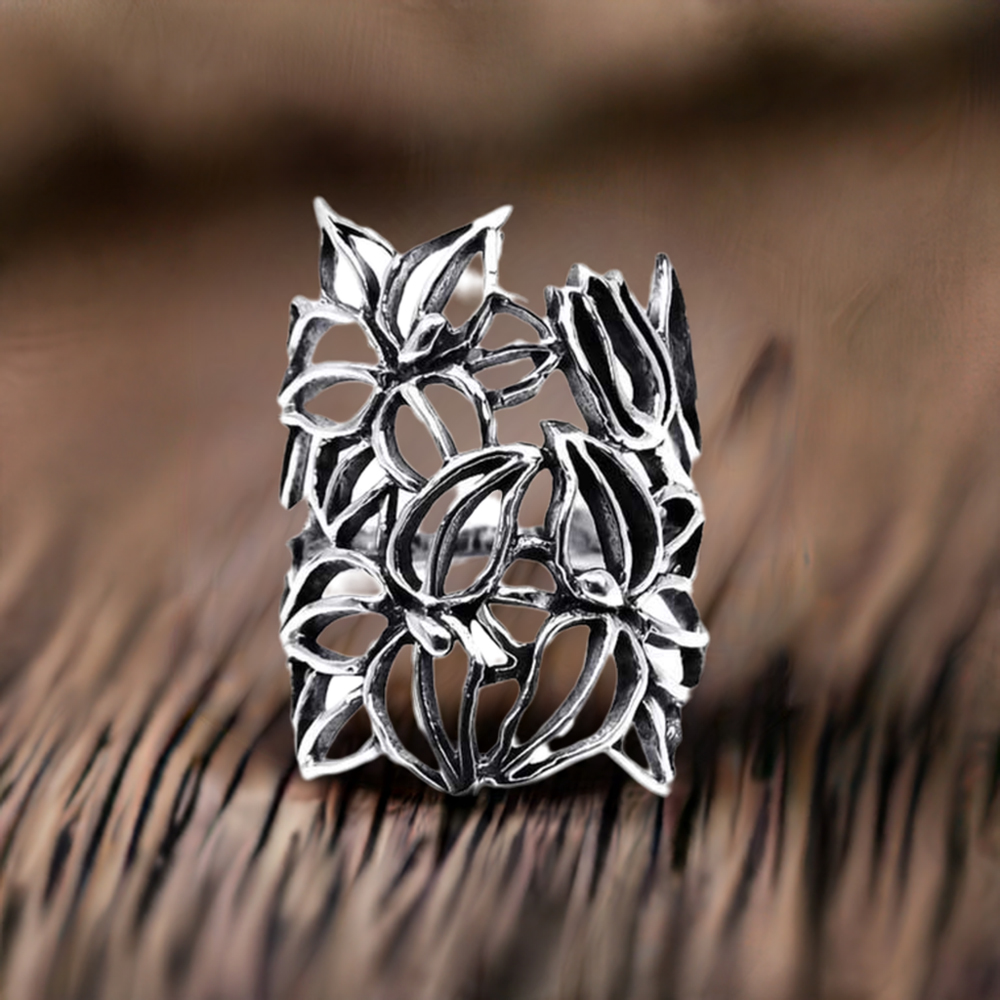 Plain Solid Sterling Silver Rings Jewelry 925SR2713