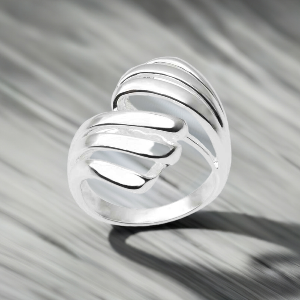 Plain Fine Silver Rings Jewelry 925SR2729