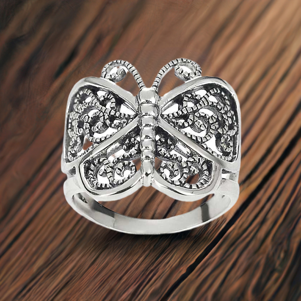 Plain Sterling Silver Rings Jewelry 925SR2732