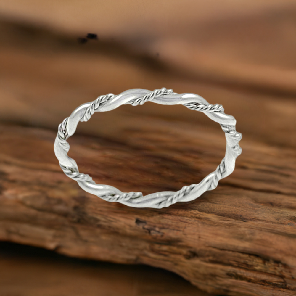 Plain Silver Rings Jewelry 925SR2735