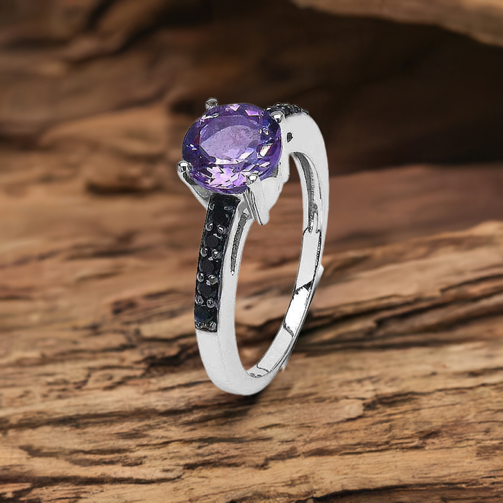 Genuine Multi Gemstone Rings In 925 Sterling Silver Jewelry 925SR3054