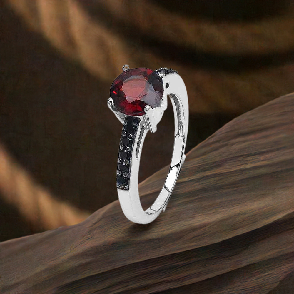 Natural Multi Gemstone Rings In 925 Sterling Silver Jewelry 925SR3055