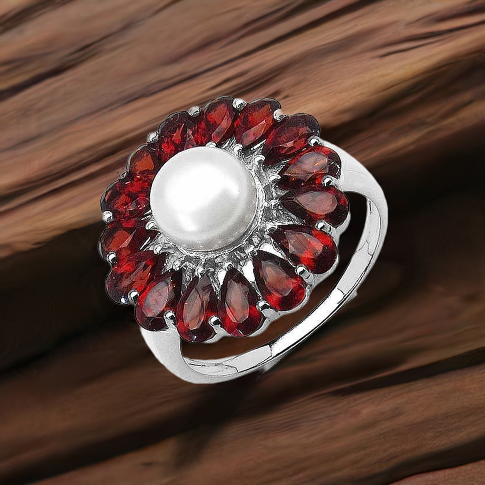 925 Sterling Silver Rings In Multi Gemstone Jewelry 925SR3073