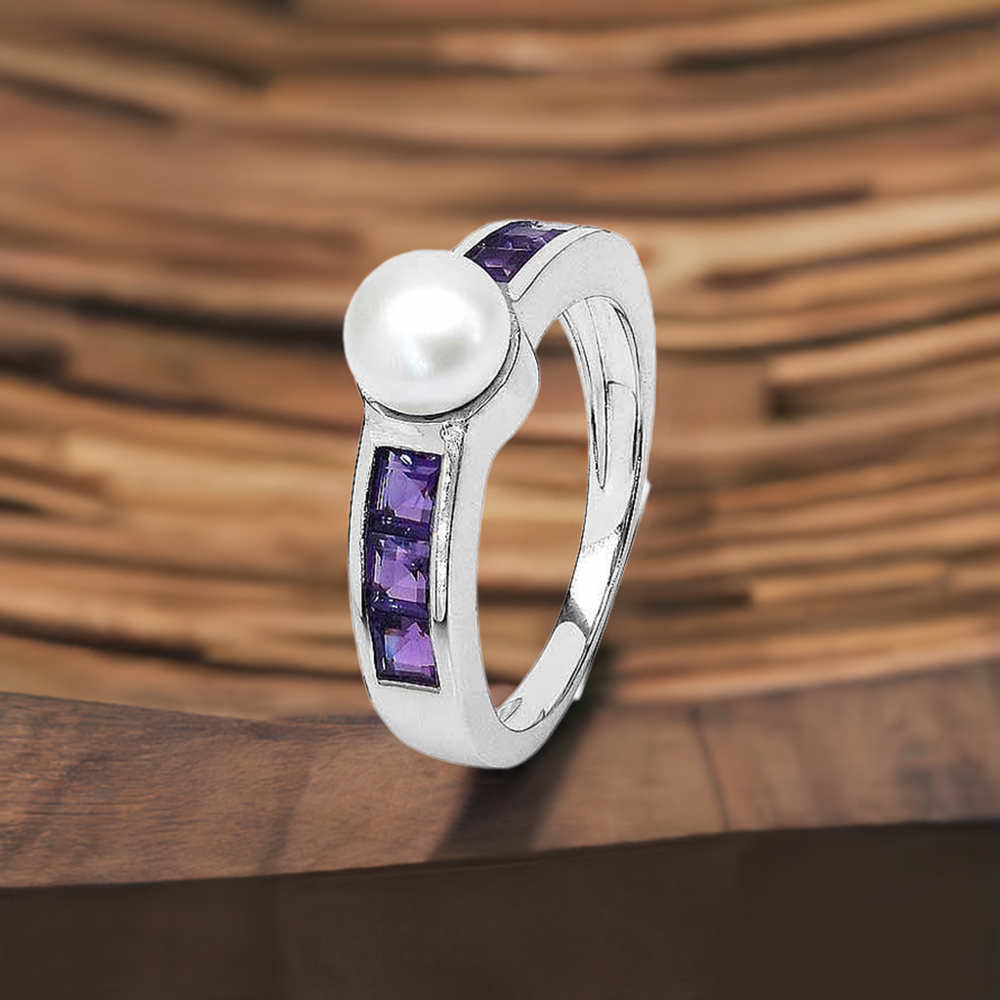 925 Sterling Silver Rings In Multi Gemstone Jewelry 925SR3081