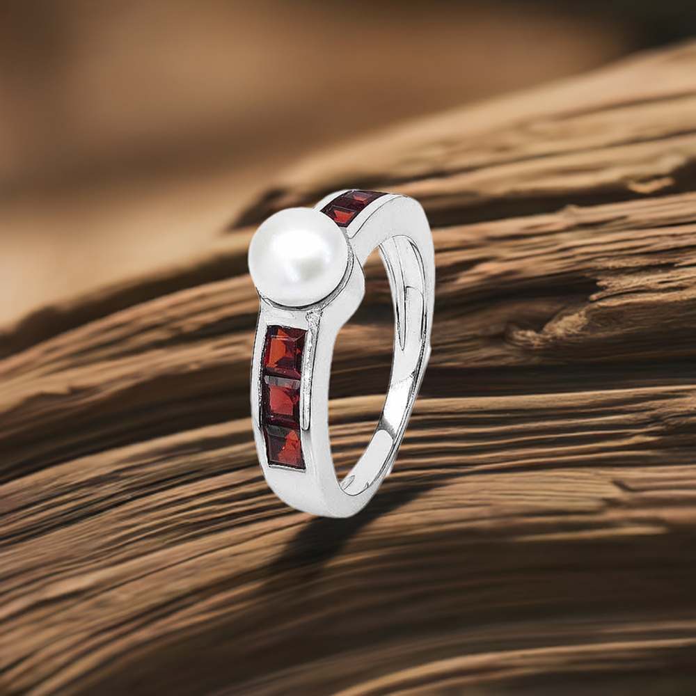 925 Sterling Silver Rings In Multi Gemstone Jewelry 925SR3084