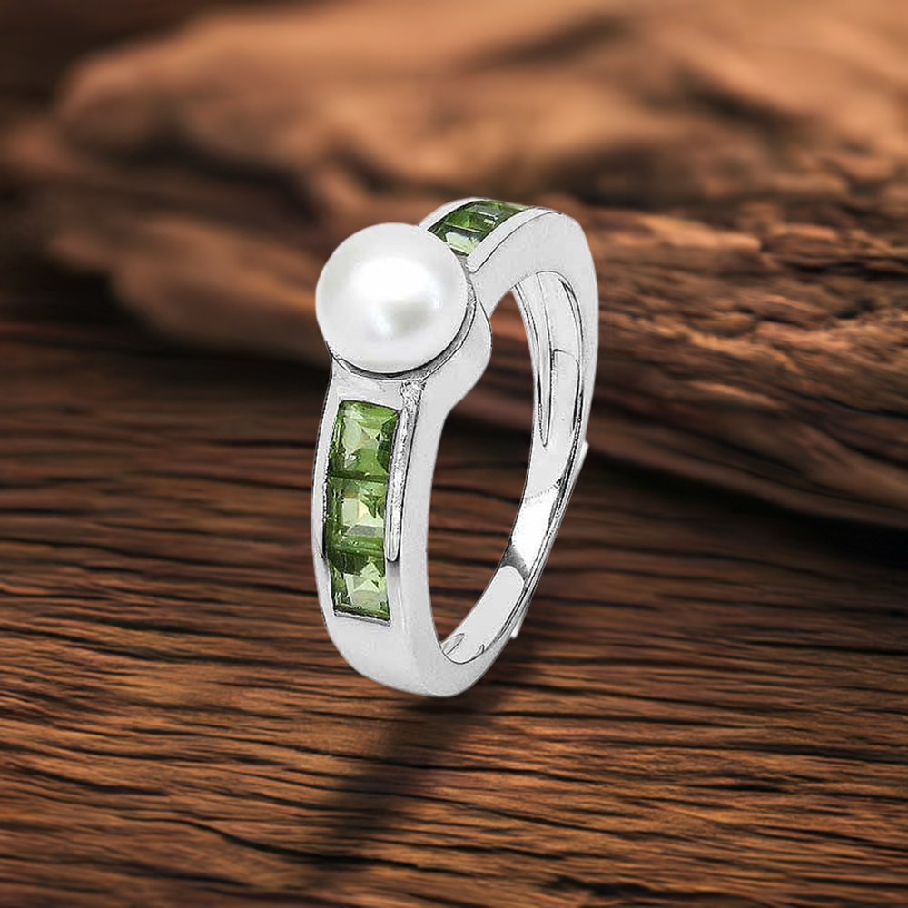 925 Sterling Silver Handmade Rings In Multi Gemstone Jewelry 925SR3085