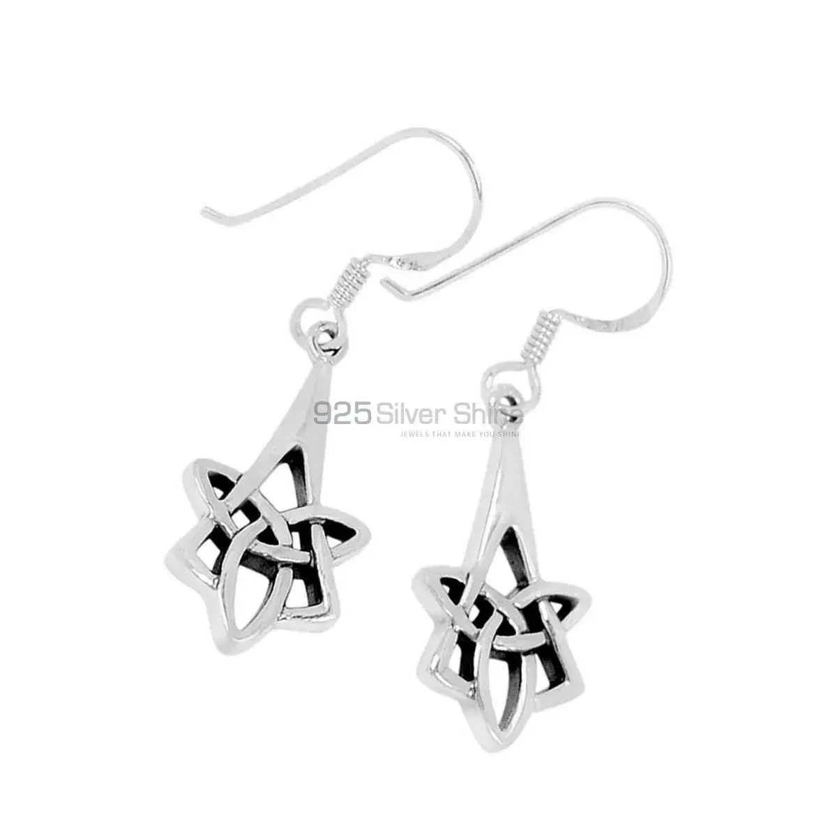 925 Sterling Silver Earrings 925SE2873_3