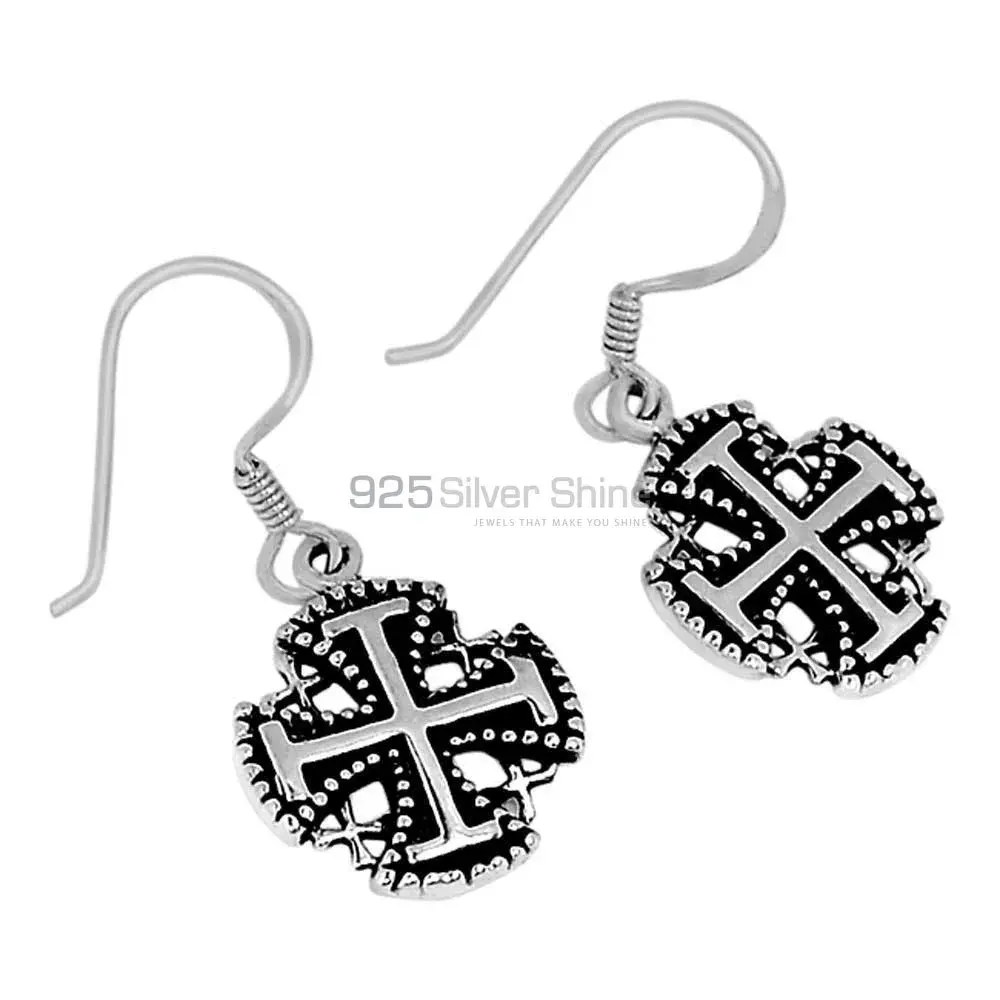 925 Sterling Silver Handmade Earrings 925SE2878_1