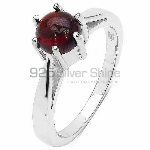 Garnet Gemstone Sterling Silver Rings Jewelry 925SR3157_2
