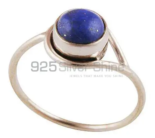 925 Sterling Silver Handmade Rings In Lapis Lazuli Gemstone Jewelry 925SR2851_1