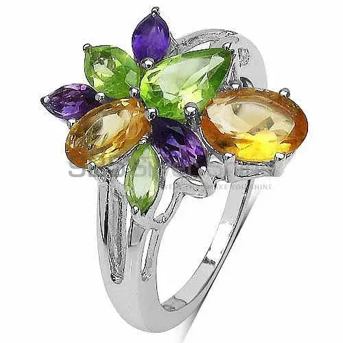 925 Sterling Silver Rings In Multi Gemstone Jewelry 925SR3325_1