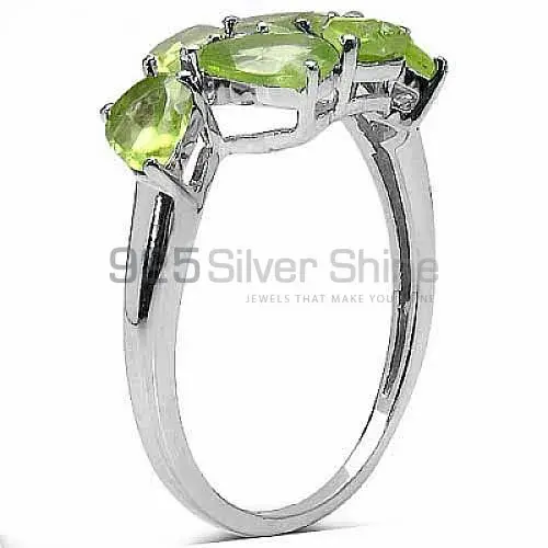 925 Sterling Silver Rings In Peridot Gemstone Jewelry 925SR3335_1