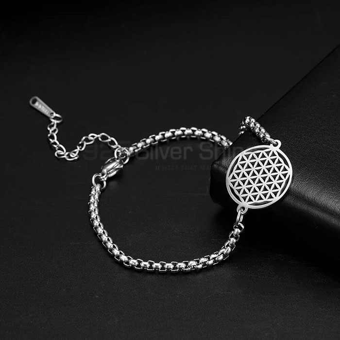 Geometric Bracelet In Sterling Silver GMMB280_1