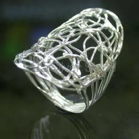 Plain 925 Silver Rings Jewelry 925SR2503_1