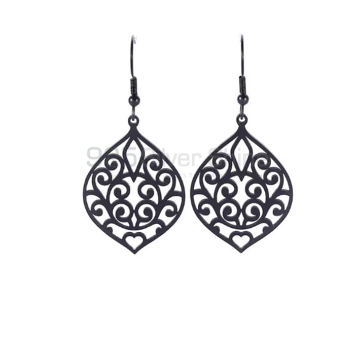 Filigree Dangle Earring In Sterling Silver FGME163_2