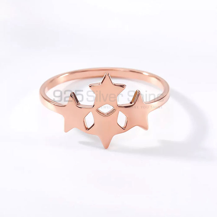 Four Star Charm Ring In Solid Silver STMR540_0