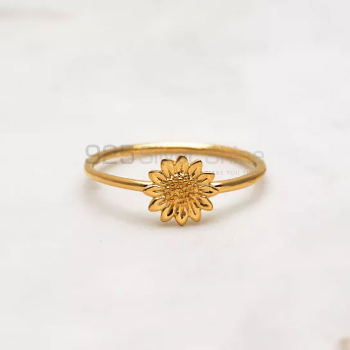 Sunflower Ring In 925 Sterling Silver FWMR256_0