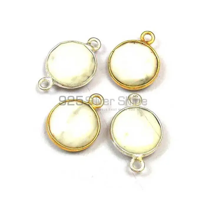 Bail Bezel Sterling Silver Gold Vermeil Connector 925GC158_0