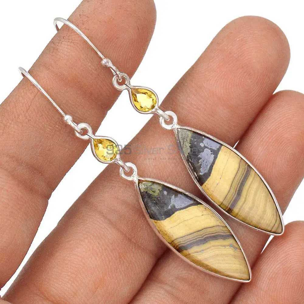 925 Sterling Silver Earrings In Multi Gemstone Jewelry 925SE2785_4