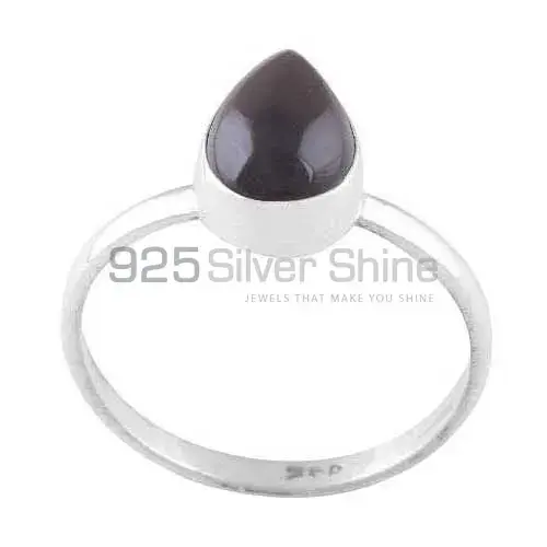 925 Sterling Silver Handmade Rings In Black Onyx Gemstone Jewelry 925SR3015_1
