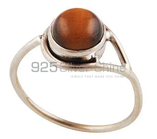 925 Sterling Silver Handmade Rings In Tiger's Eye Gemstone Jewelry 925SR2852_0