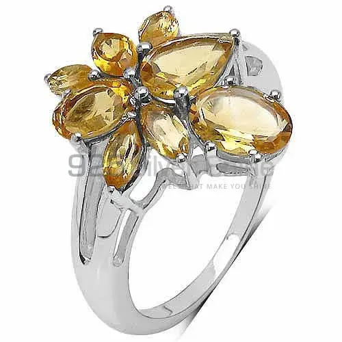 925 Sterling Silver Rings In Citrine Gemstone Jewelry 925SR3326_2