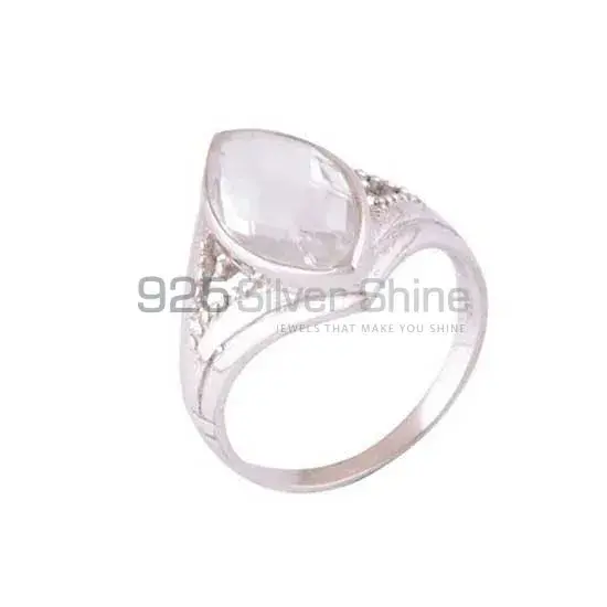 925 Sterling Silver Rings In Crystal Gemstone Jewelry 925SR3914_1