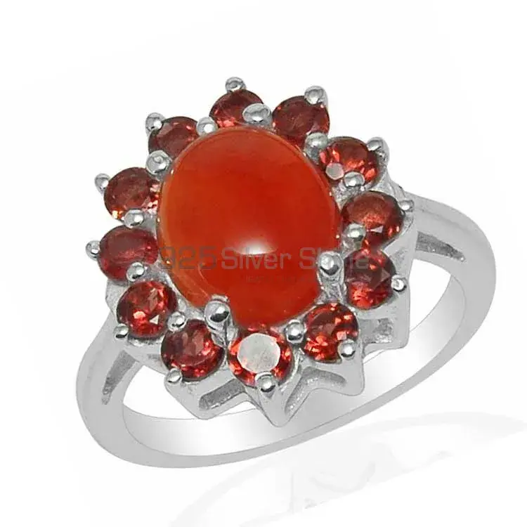 925 Sterling Silver Rings In Multi Gemstone Jewelry 925SR1497_1