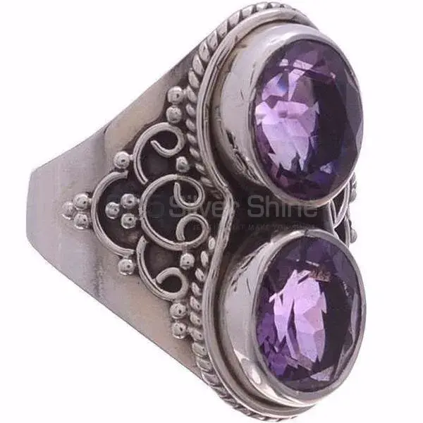 Sterling Silver Amethyst Birthstone Rings 925SR3651_0