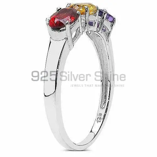 925 Sterling Silver Rings In Multi Gemstone Jewelry 925SR3336_1