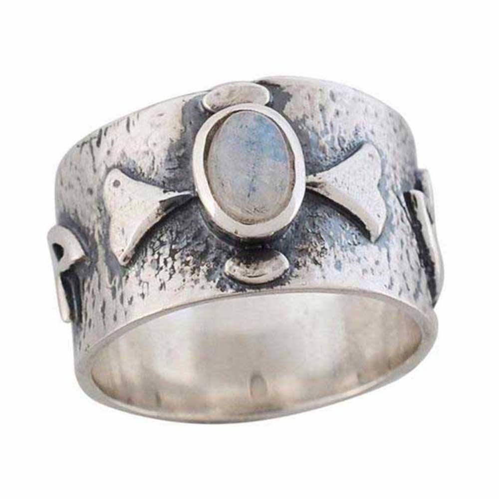 925 Sterling Silver Rings In Rainbow Gemstone Jewelry 925SR982_0
