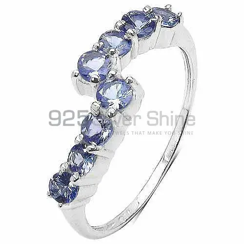 925 Sterling Silver Rings In Tanzanite Gemstone Jewelry 925SR3257_1
