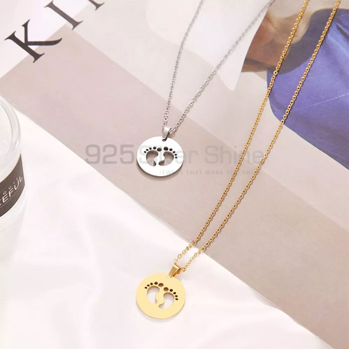 Family Minimalist Necklace In 925 Sterling Silver FAMN127_2