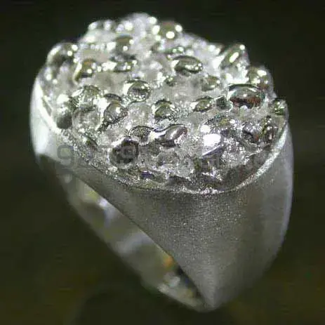 Plain Sterling Silver Rings Jewelry 925SR2633_1