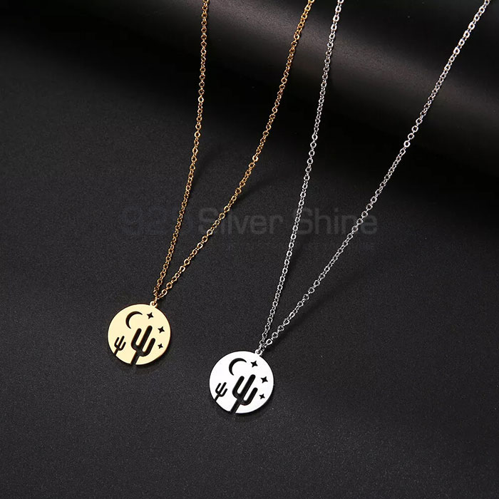 Star Charm Necklace In Sterling Silver STMN502_1