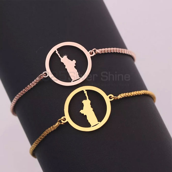 Statue Of Liberty Bracelet In Sterling Silver MPMB353_1