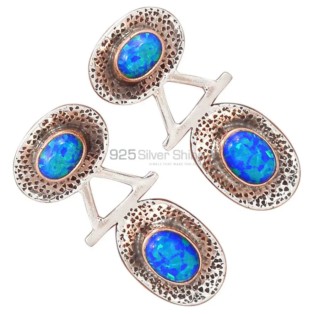925 Sterling Silver Earrings In Opal Gemstone Jewelry 925SE2147_2