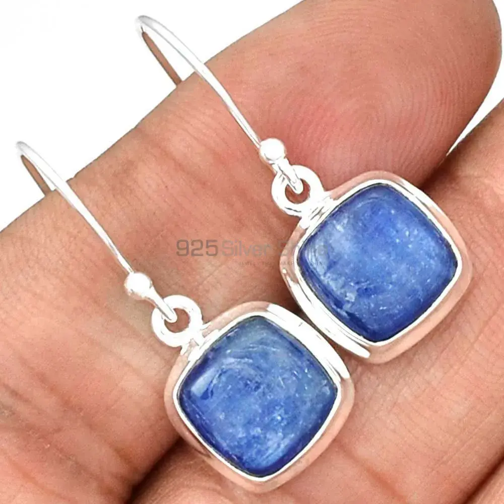925 Sterling Silver Earrings In Kyanite Gemstone Jewelry 925SE2236_1